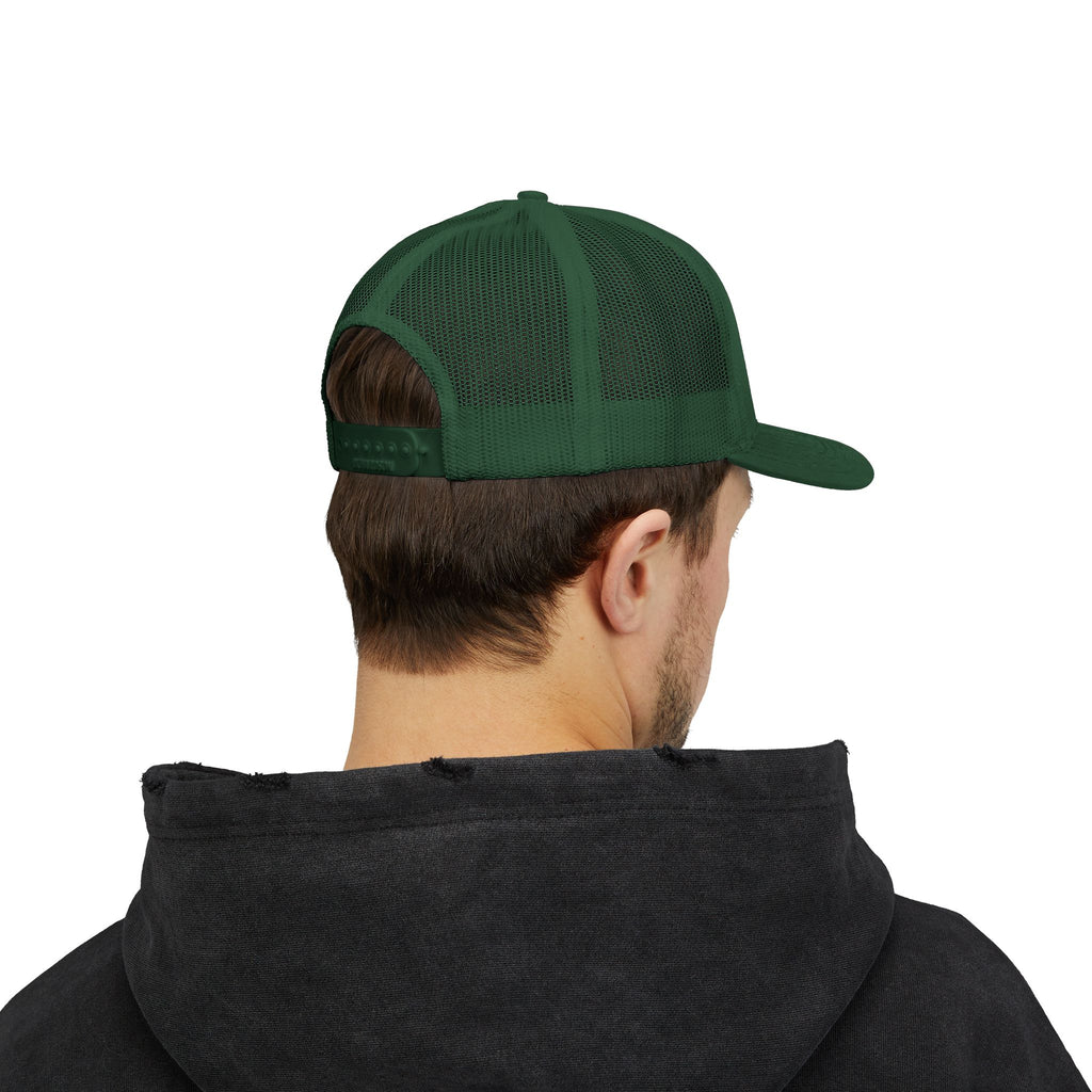 F9 Classic Circle Trucker Hat "Green"