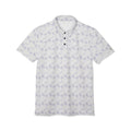 White & Lavender Breezy F9 Polo