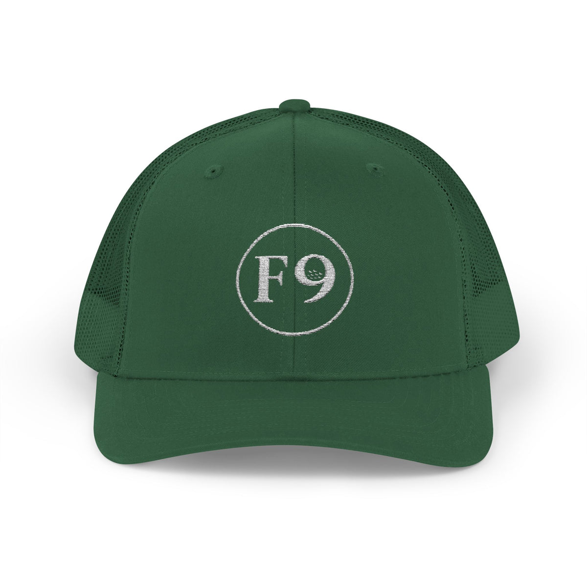 F9 Classic Circle Trucker Hat "Green"