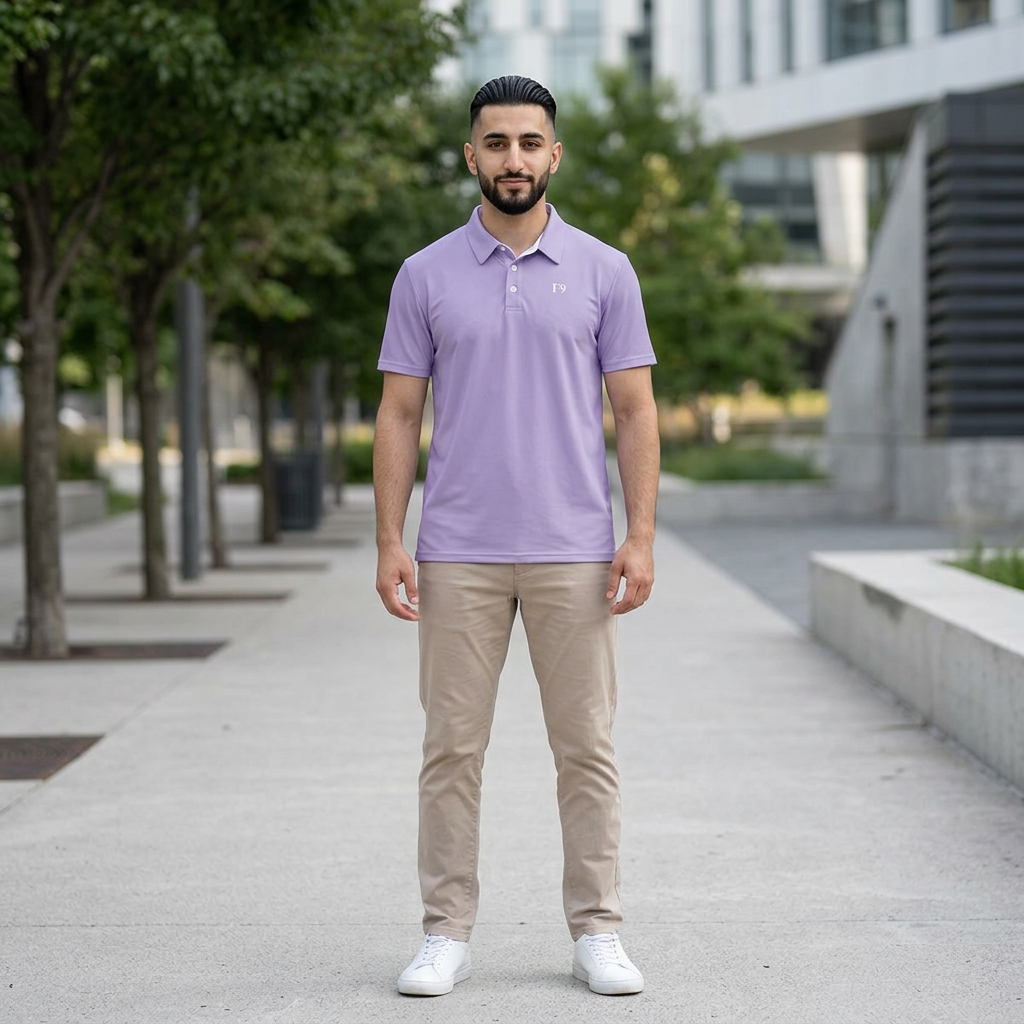 F9 Lavender Performance Polo (LTD Colorway)