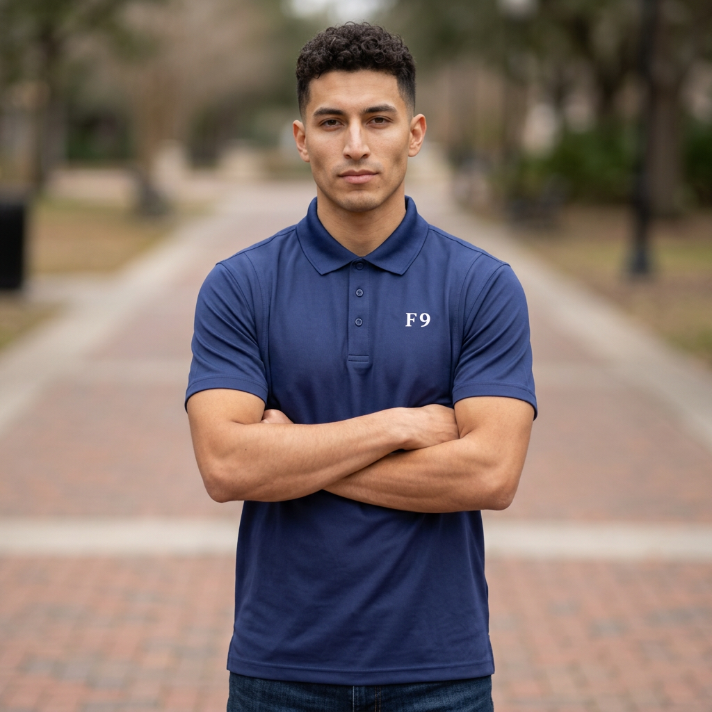 F9 Classic Performance Polo "Navy"