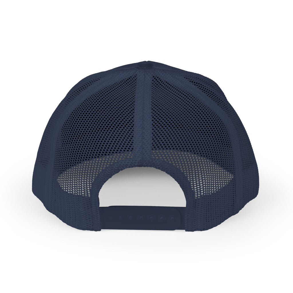 F9 Classic Circle Trucker Hat "Navy"