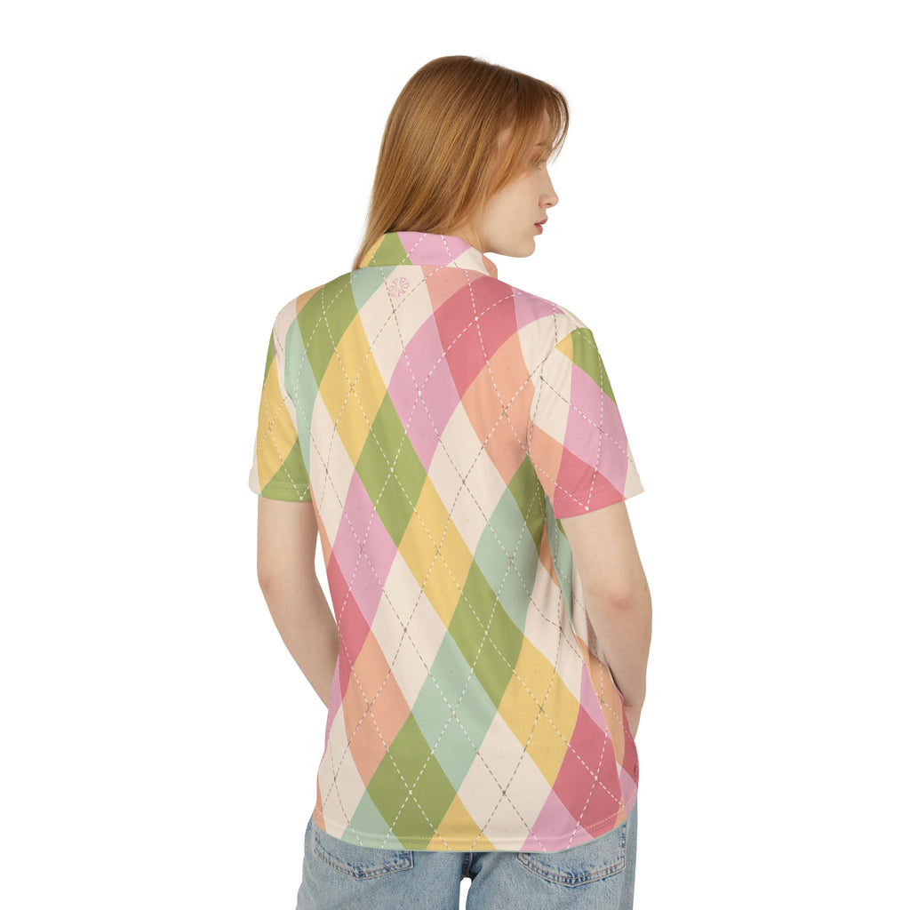 Pastel Argyle F9 Polo