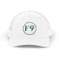 F9 Classic Circle Trucker Hat "White"